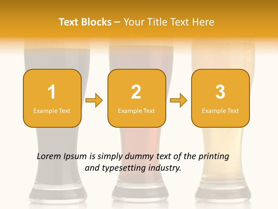Isolated Alcohol Irish PowerPoint Template