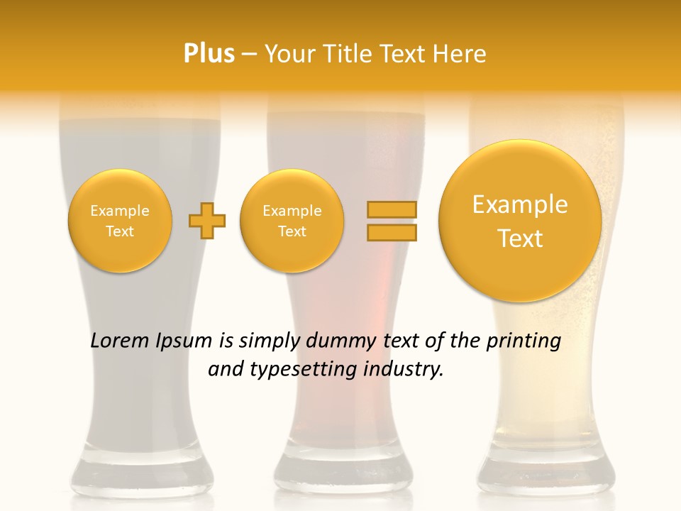 Isolated Alcohol Irish PowerPoint Template