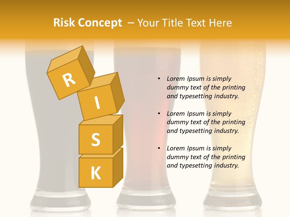 Isolated Alcohol Irish PowerPoint Template