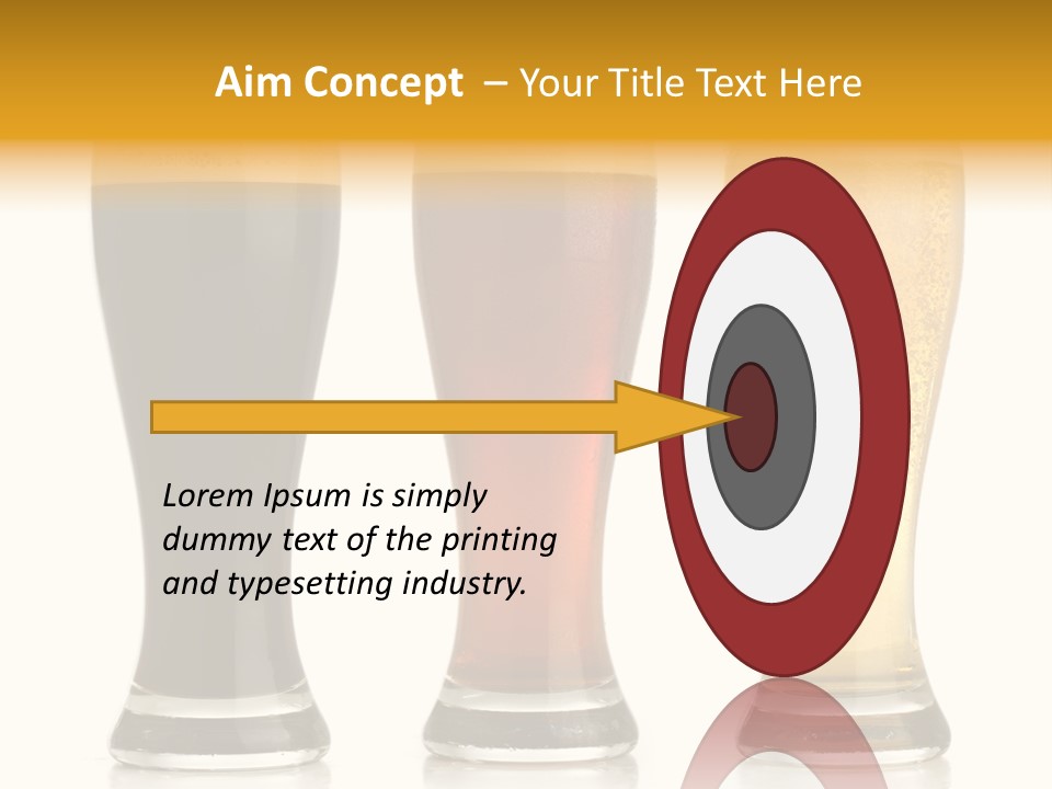 Isolated Alcohol Irish PowerPoint Template