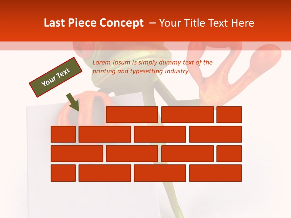 Eye Aqua Amazonian PowerPoint Template