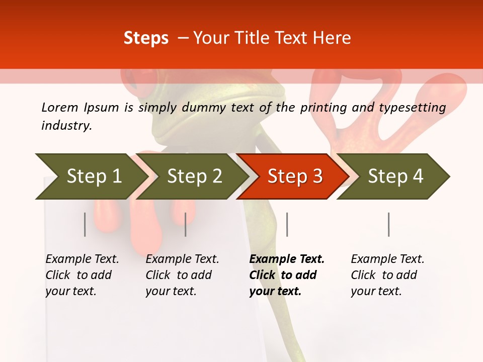 Eye Aqua Amazonian PowerPoint Template