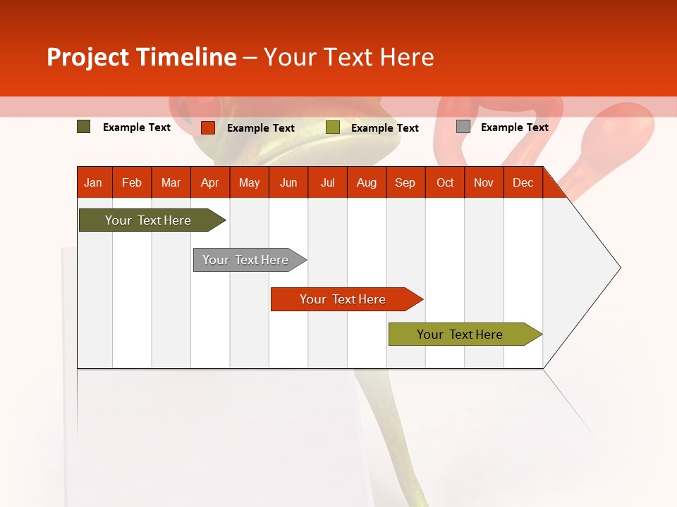 Eye Aqua Amazonian PowerPoint Template