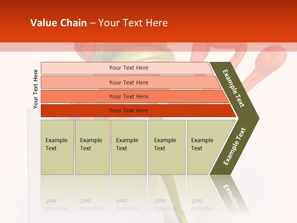 Eye Aqua Amazonian PowerPoint Template