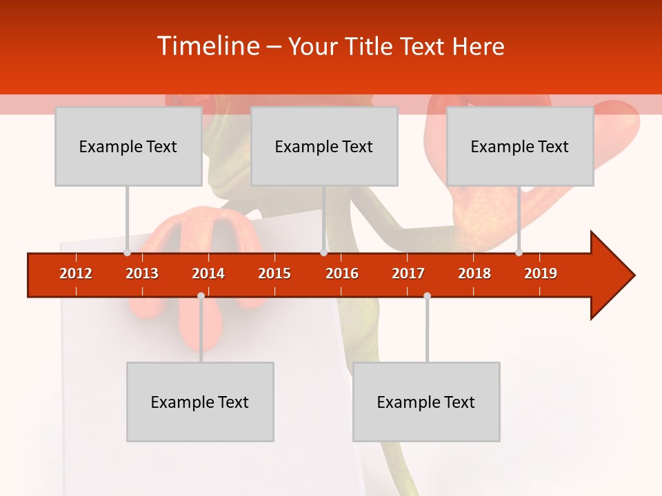 Eye Aqua Amazonian PowerPoint Template