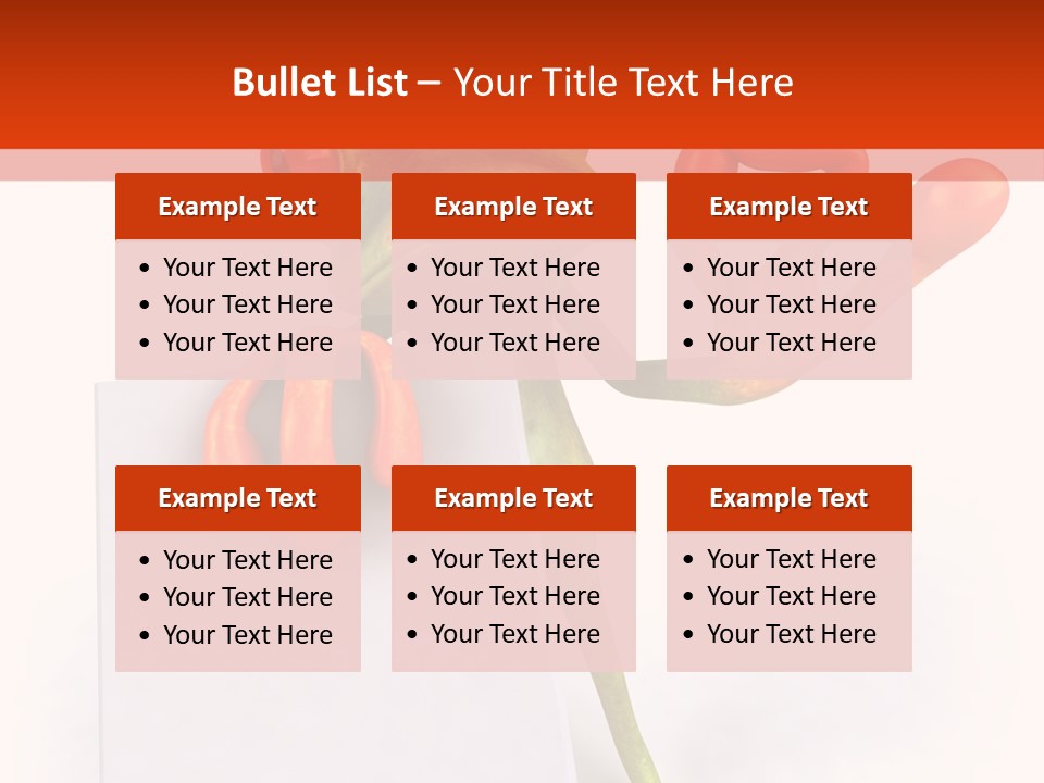 Eye Aqua Amazonian PowerPoint Template