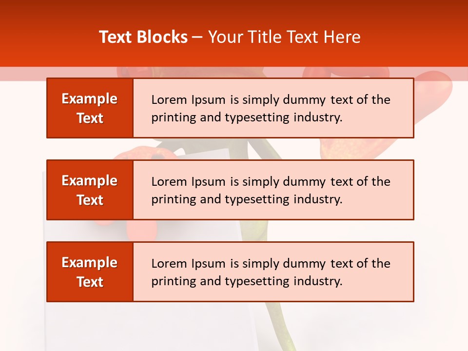 Eye Aqua Amazonian PowerPoint Template
