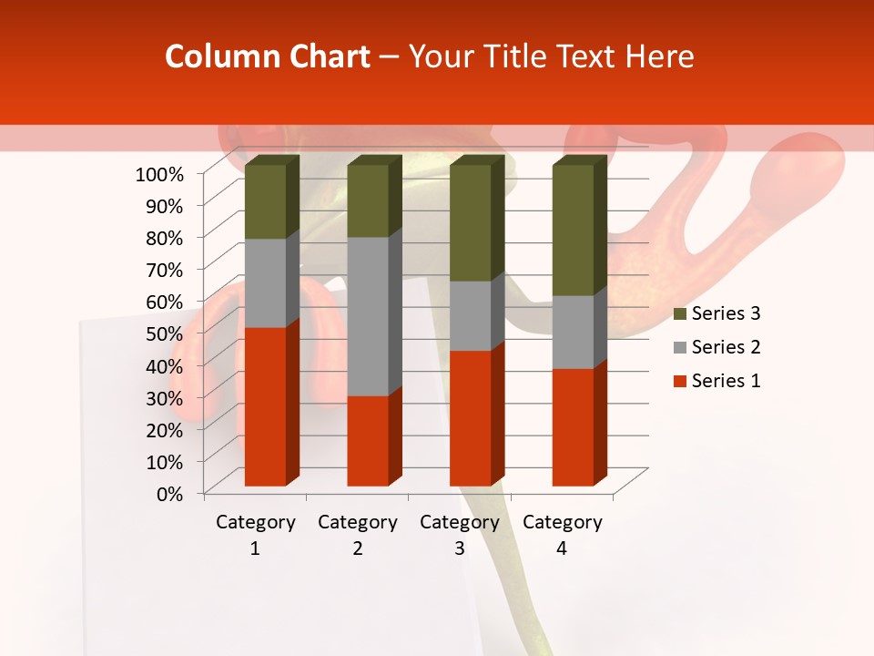 Eye Aqua Amazonian PowerPoint Template