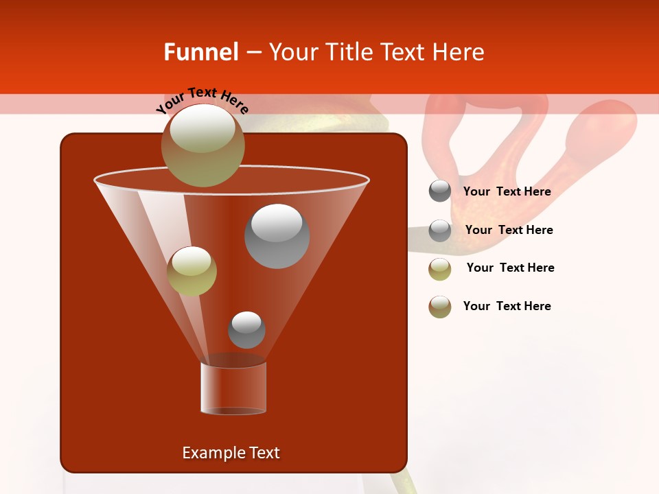 Eye Aqua Amazonian PowerPoint Template