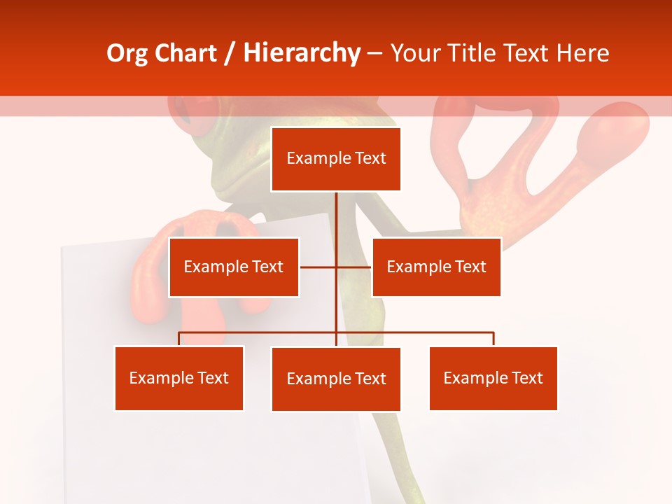 Eye Aqua Amazonian PowerPoint Template