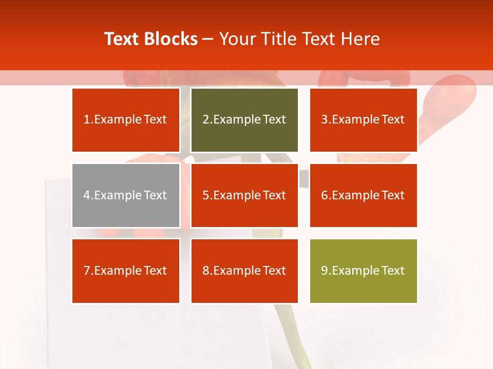 Eye Aqua Amazonian PowerPoint Template
