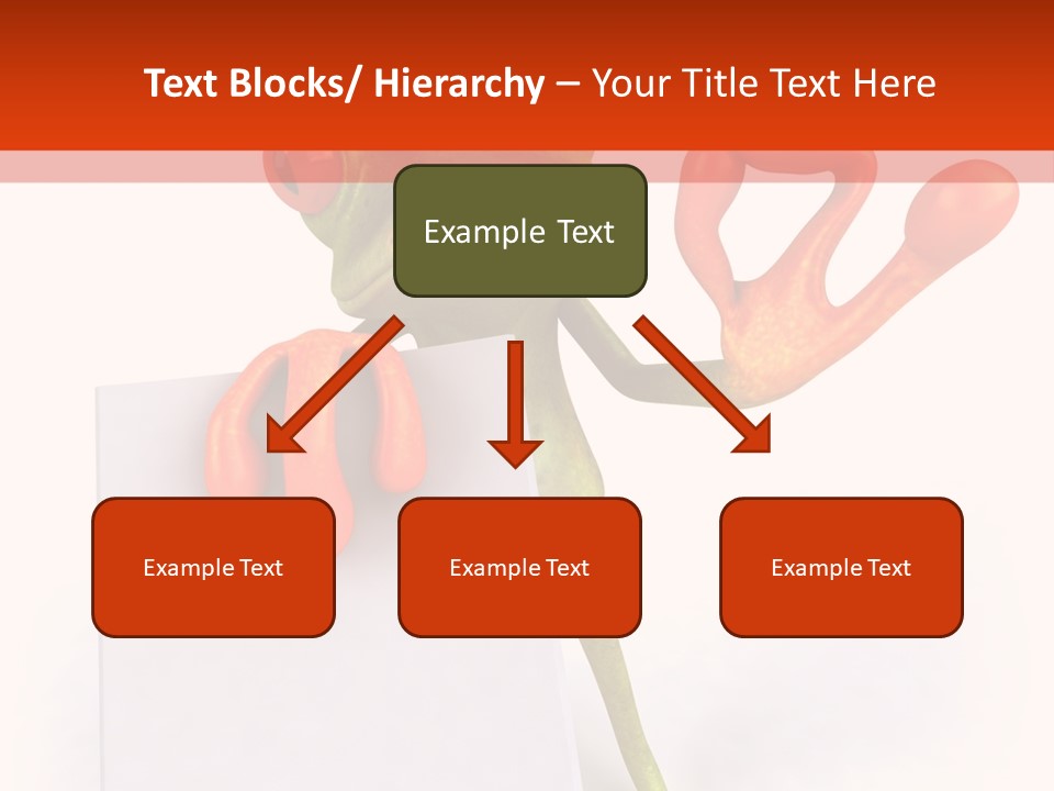 Eye Aqua Amazonian PowerPoint Template