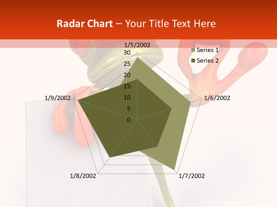 Eye Aqua Amazonian PowerPoint Template