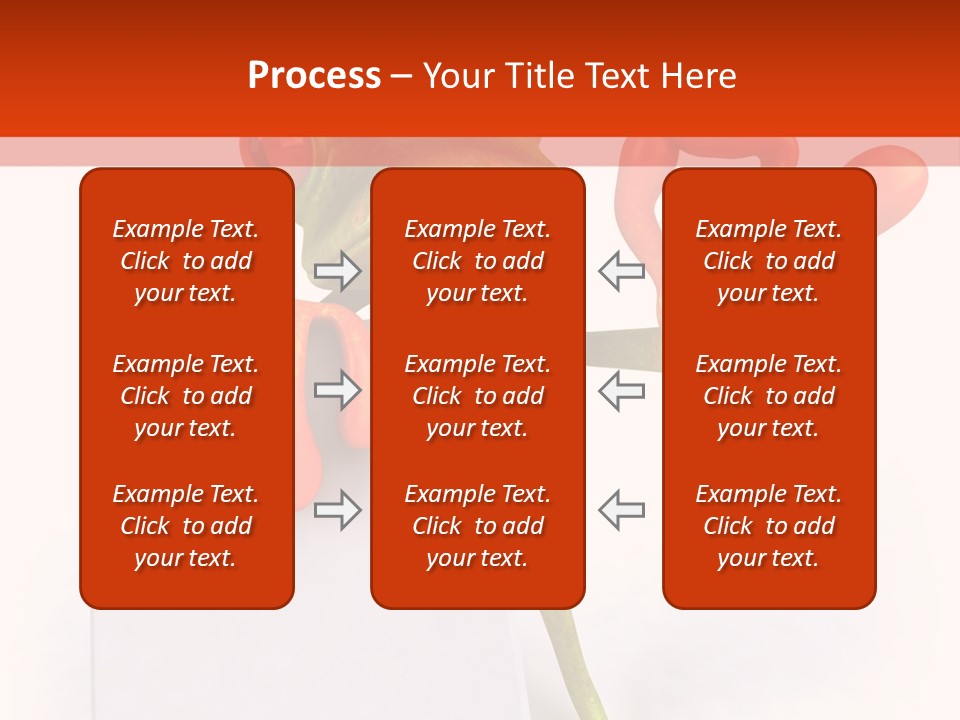 Eye Aqua Amazonian PowerPoint Template