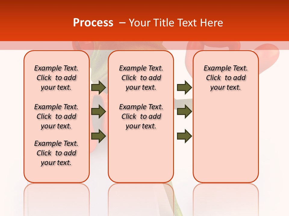 Eye Aqua Amazonian PowerPoint Template