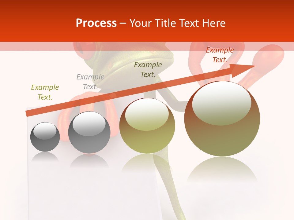 Eye Aqua Amazonian PowerPoint Template