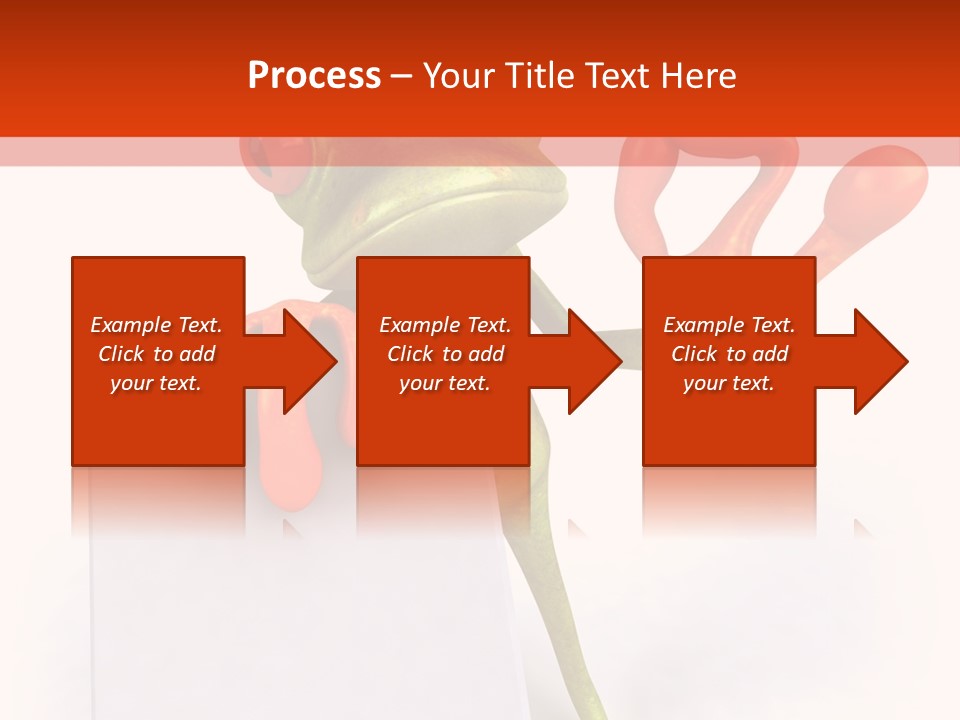 Eye Aqua Amazonian PowerPoint Template