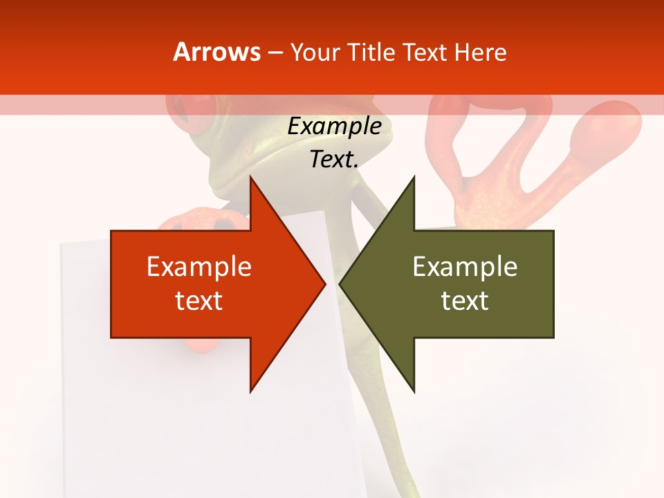 Eye Aqua Amazonian PowerPoint Template