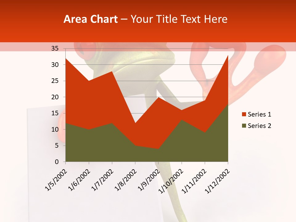 Eye Aqua Amazonian PowerPoint Template