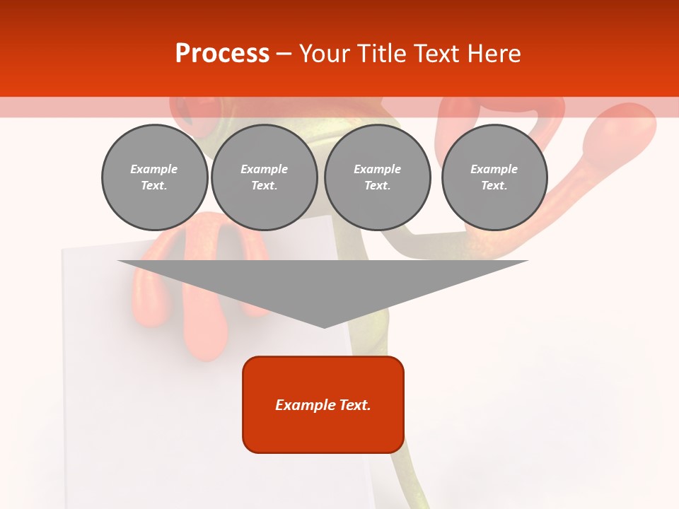 Eye Aqua Amazonian PowerPoint Template