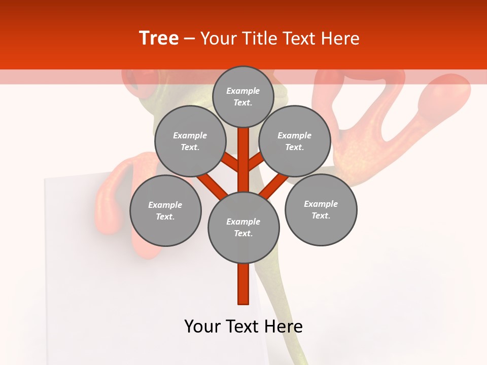 Eye Aqua Amazonian PowerPoint Template