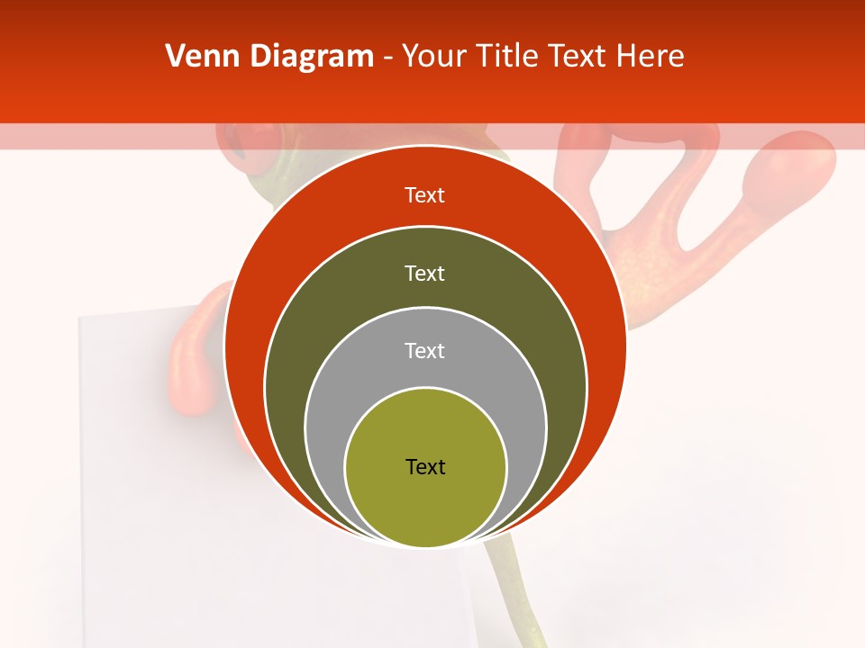 Eye Aqua Amazonian PowerPoint Template