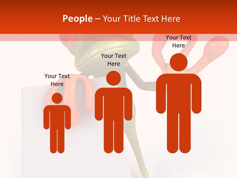 Eye Aqua Amazonian PowerPoint Template