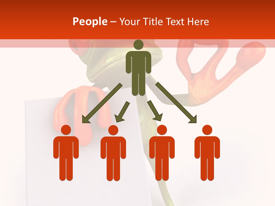 Eye Aqua Amazonian PowerPoint Template