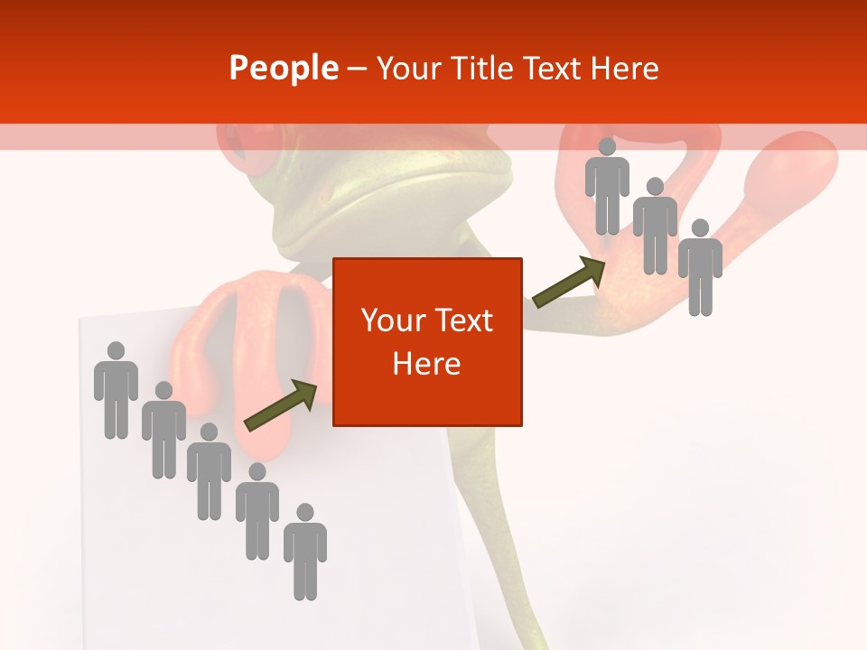 Eye Aqua Amazonian PowerPoint Template