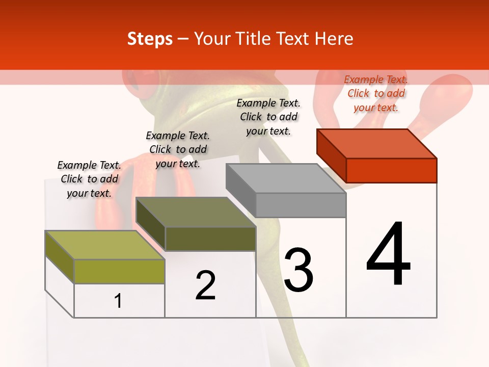 Eye Aqua Amazonian PowerPoint Template
