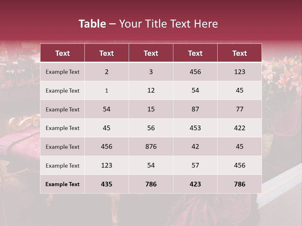 Weight Isolated Concept PowerPoint Template