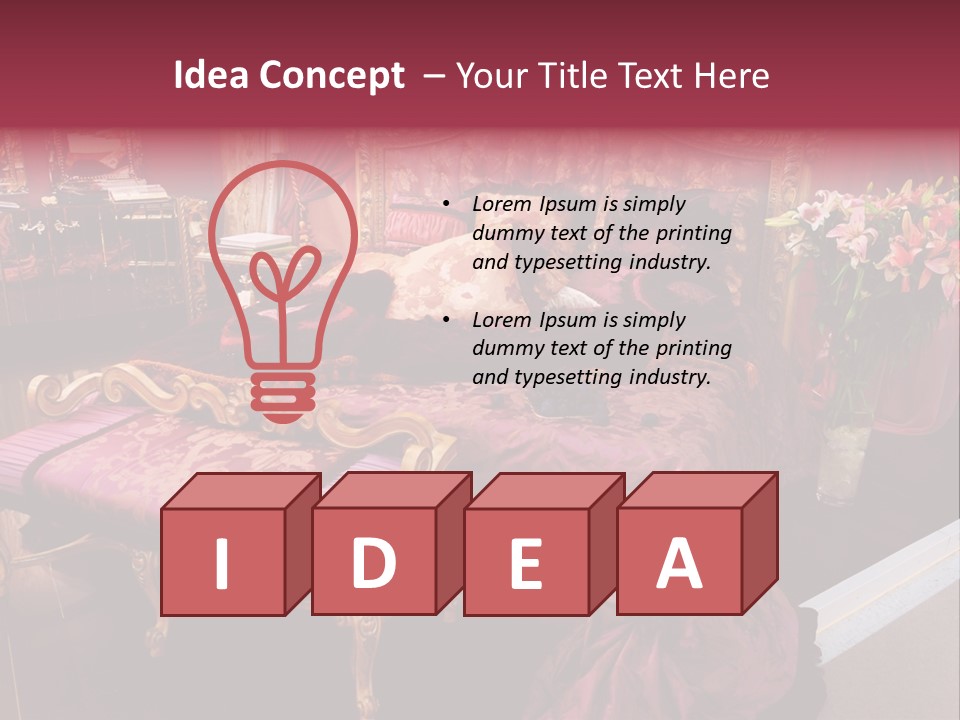 Weight Isolated Concept PowerPoint Template