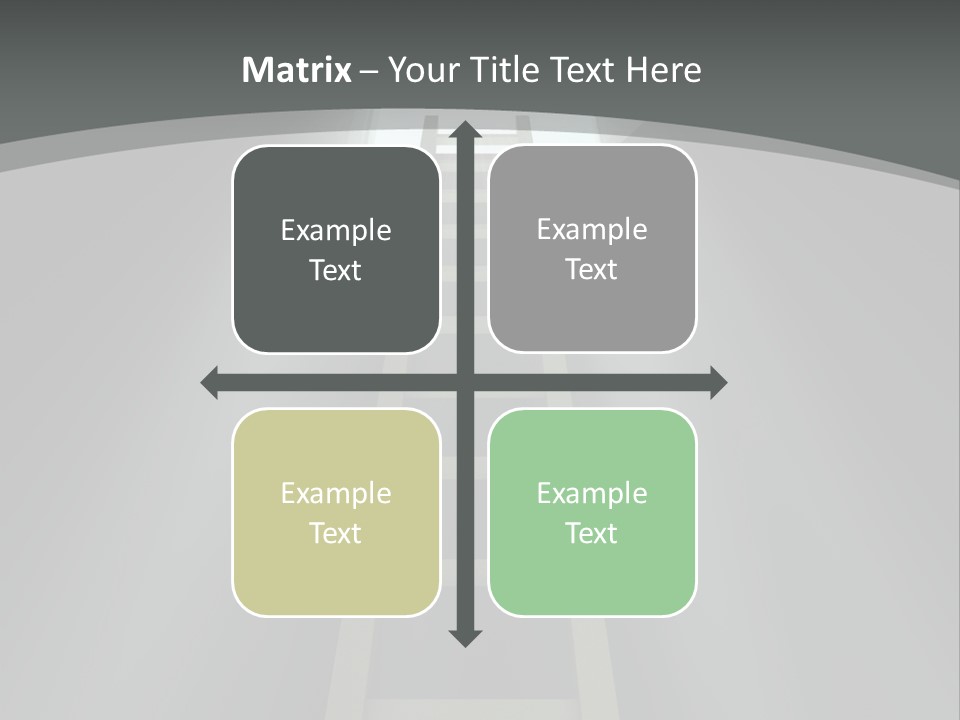 Entrance End Future PowerPoint Template