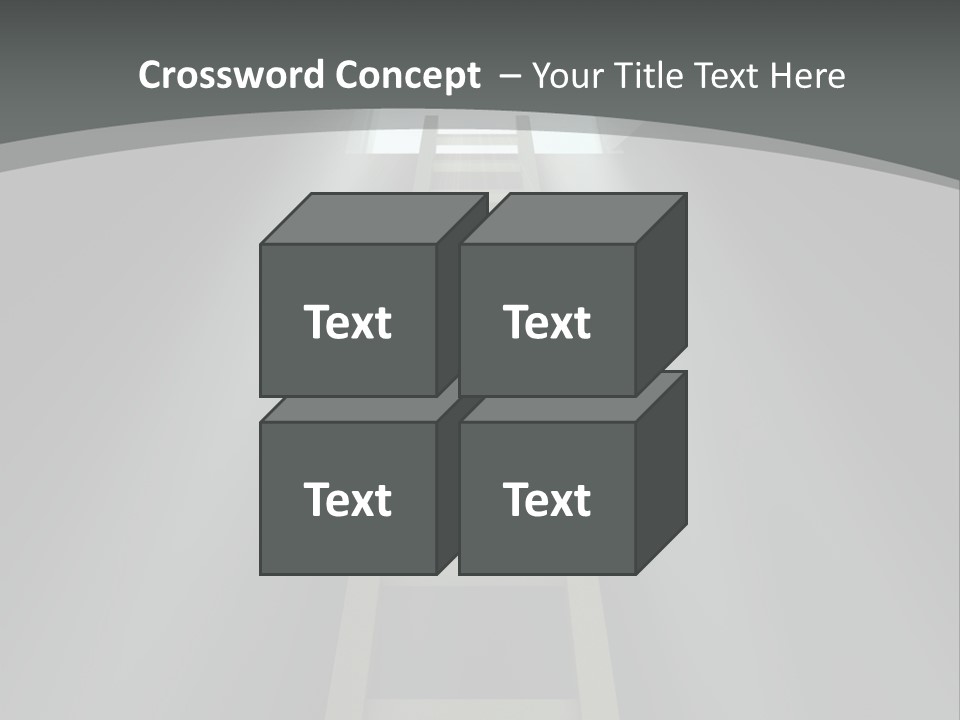 Entrance End Future PowerPoint Template