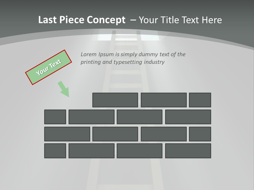 Entrance End Future PowerPoint Template