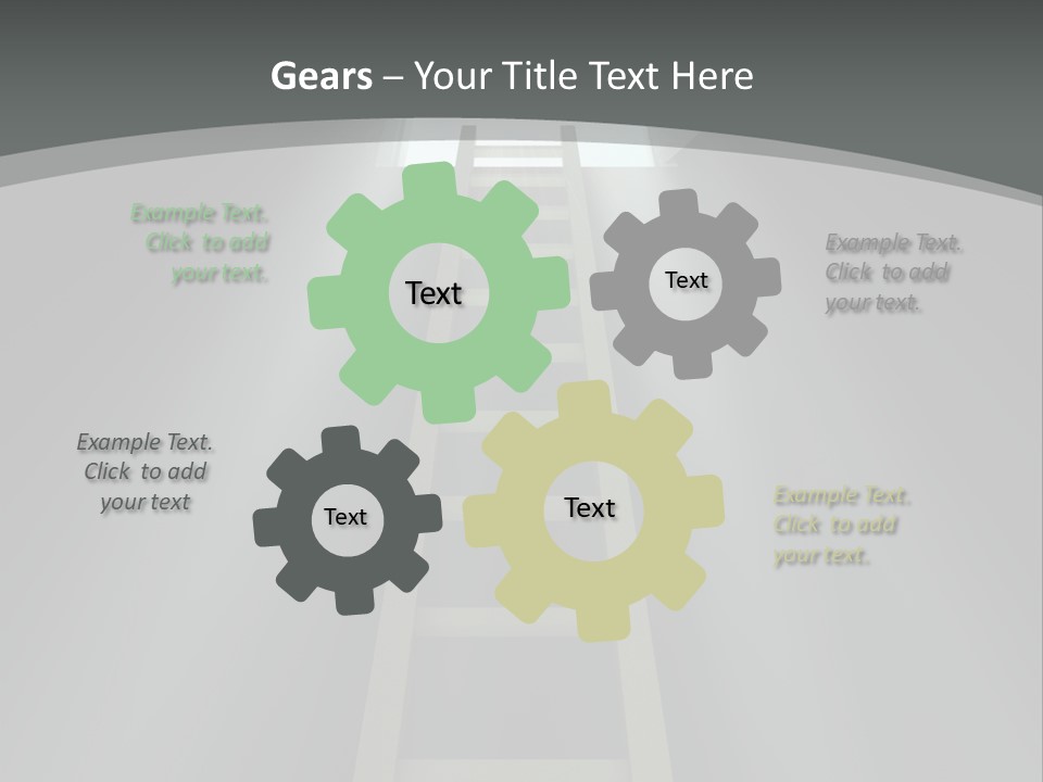 Entrance End Future PowerPoint Template