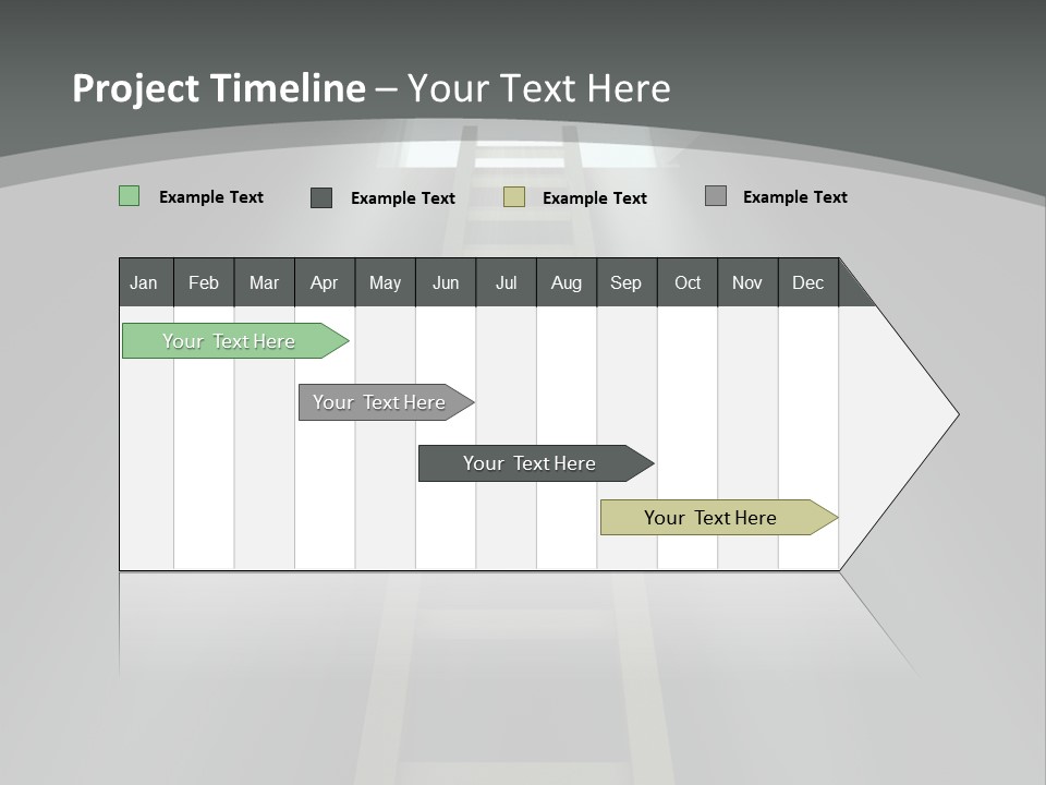 Entrance End Future PowerPoint Template