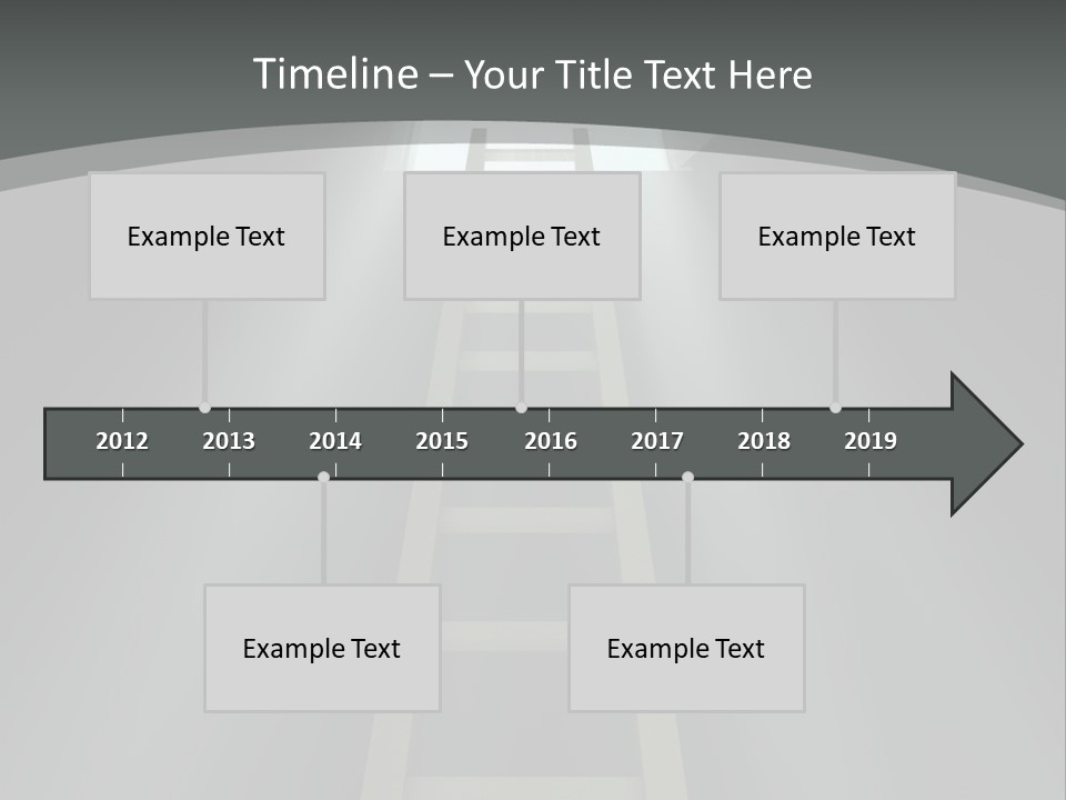 Entrance End Future PowerPoint Template
