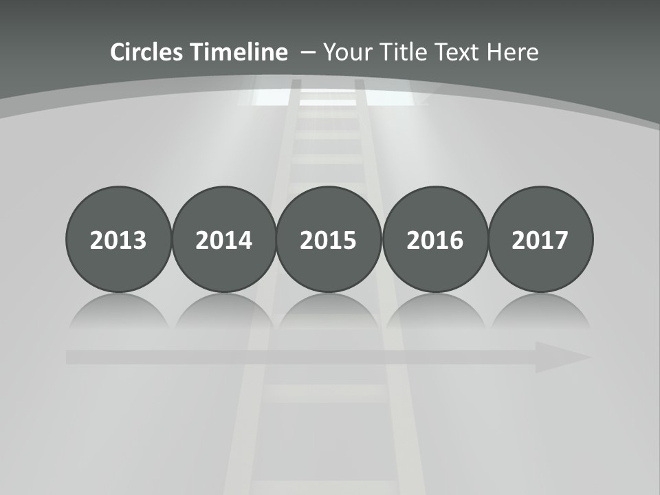 Entrance End Future PowerPoint Template