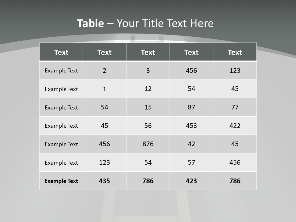 Entrance End Future PowerPoint Template