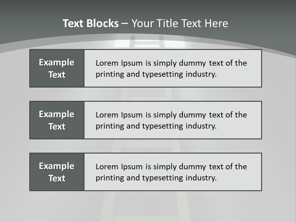 Entrance End Future PowerPoint Template