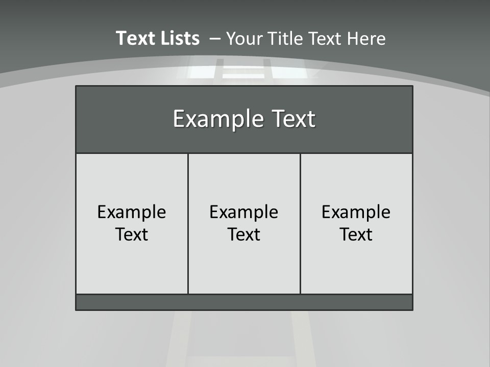 Entrance End Future PowerPoint Template