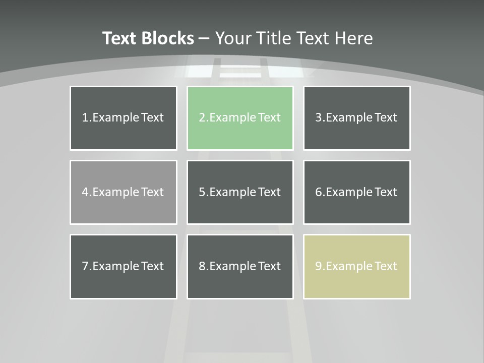 Entrance End Future PowerPoint Template