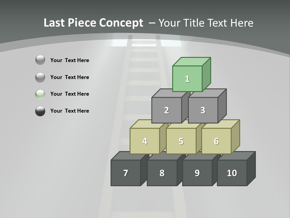 Entrance End Future PowerPoint Template