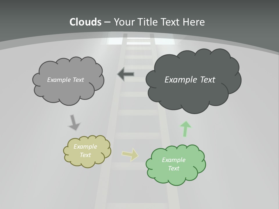 Entrance End Future PowerPoint Template
