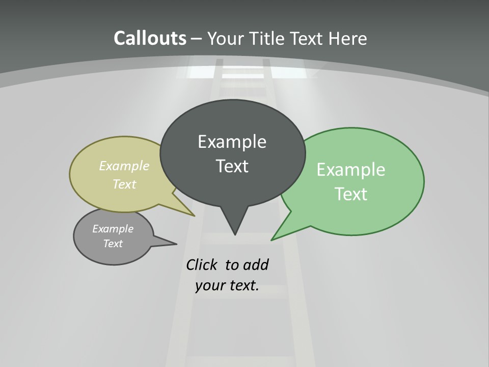 Entrance End Future PowerPoint Template