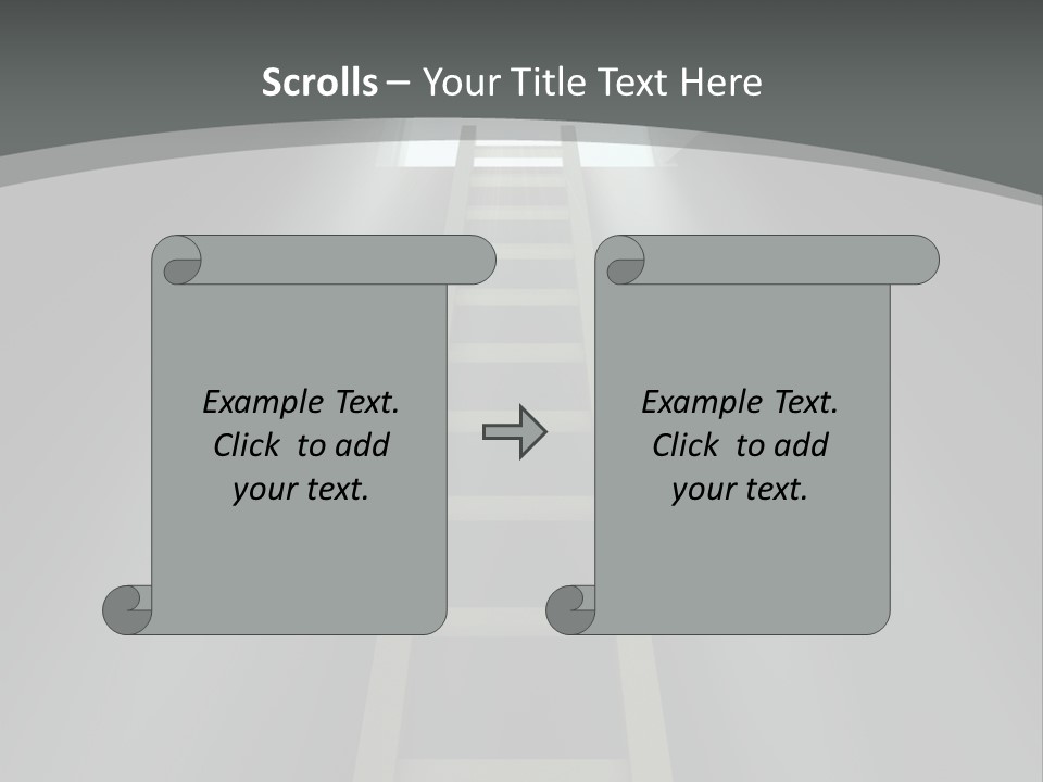 Entrance End Future PowerPoint Template