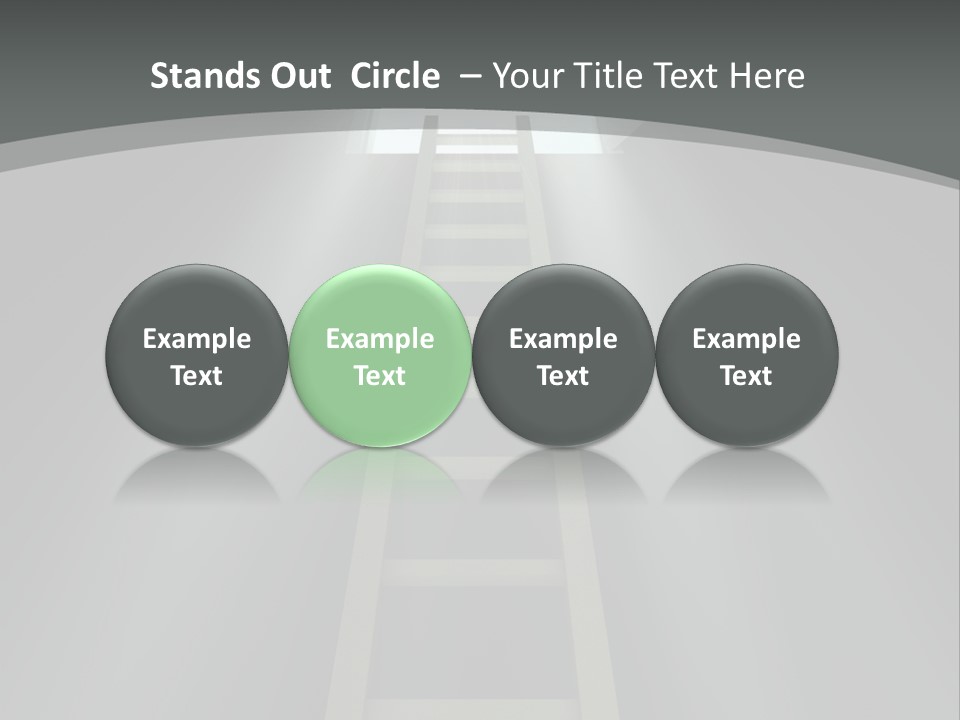 Entrance End Future PowerPoint Template