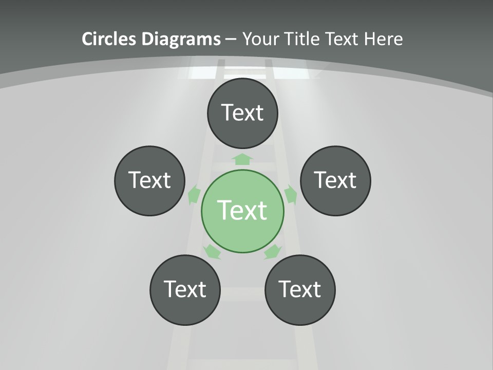 Entrance End Future PowerPoint Template