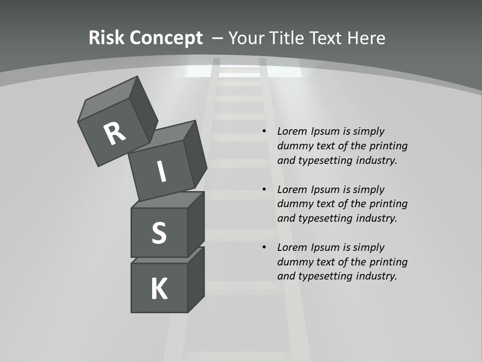 Entrance End Future PowerPoint Template